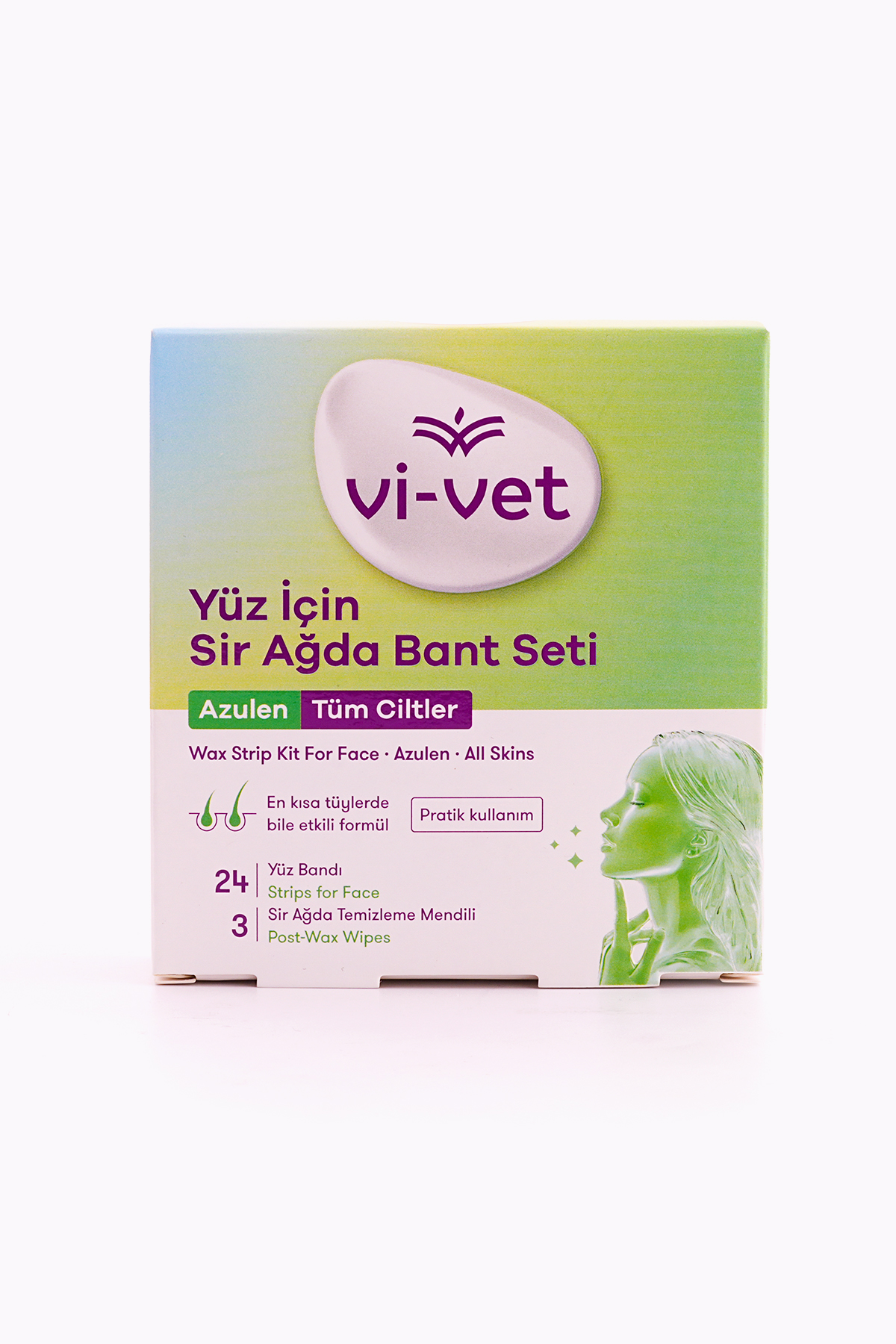 Yüz İçin Sir Ağda Bant Seti
