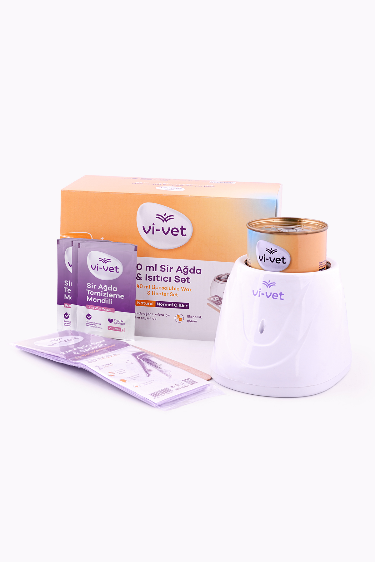 240 ml Sir Ağda & Isıtıcı Seti